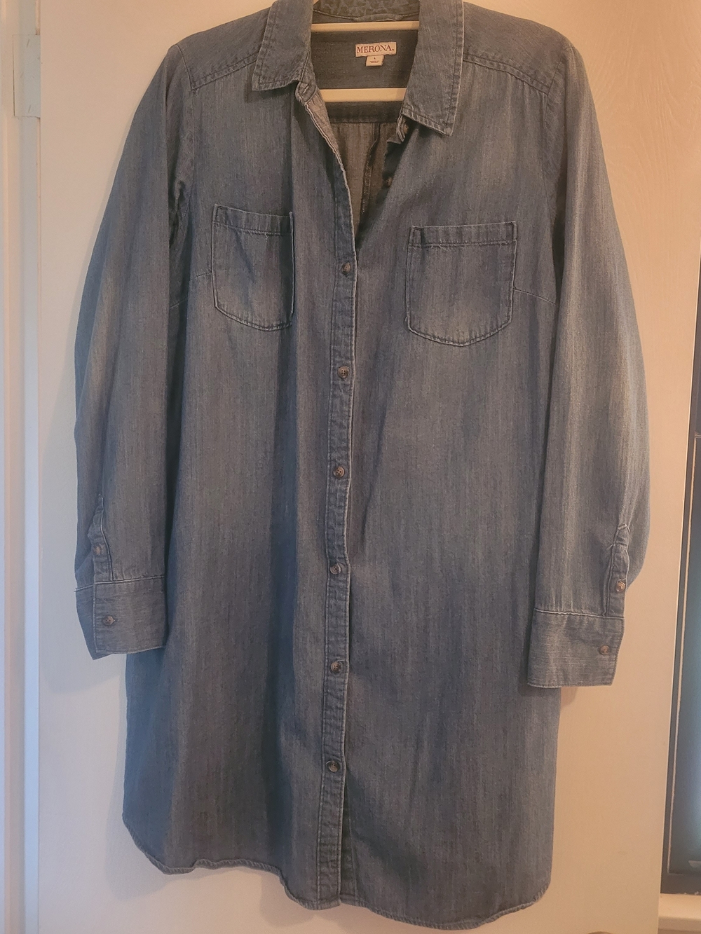 Merona Blue Denim Dress